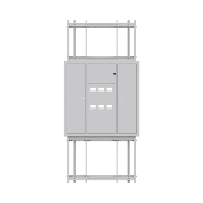 Устройство этажное распределительное встроенное типа УЭРВ EKF Basic 1300х1300х150 | uerv-4-1300-1300 | EKF — миниатюра 3