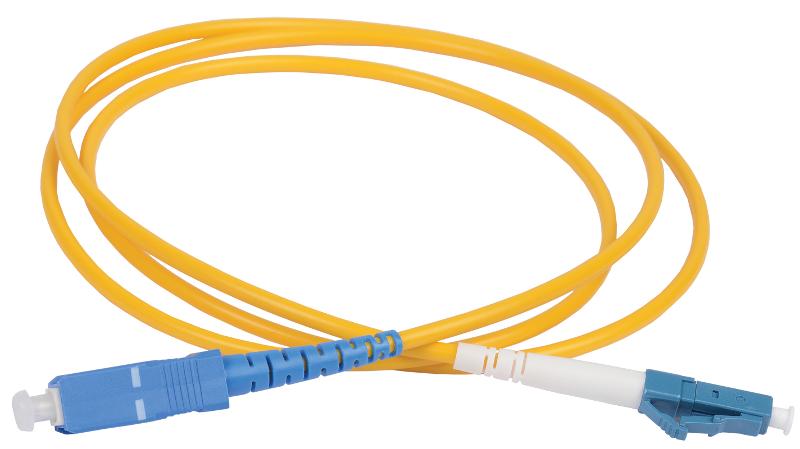 Оптический (патч-корд), SM, 9/125 (OS2), LC/UPC-SC/UPC,(simplex),1м | FPC09-LCU-SCU-C1L-1M | ITK — миниатюра 2
