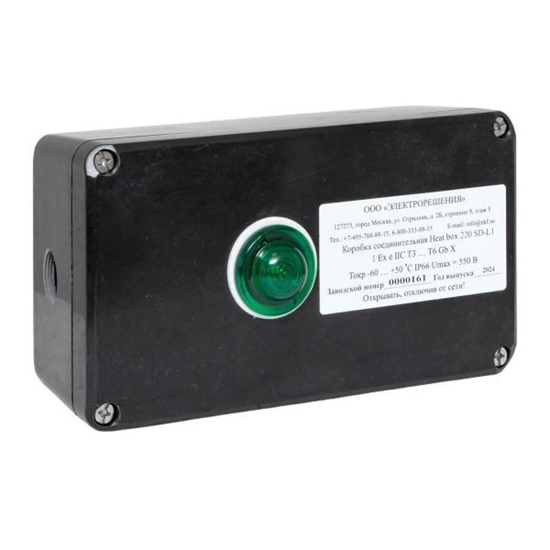 Коробка соединительная Heat box 220 SD-L1 для греющего кабеля | HB220SDL1 | EKF — миниатюра 16