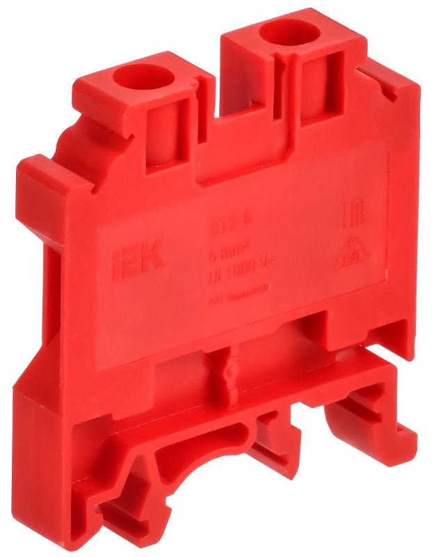 ARMAFIX Клемма винтовая CTS 6мм2 красная | AF-CT10-00-K04-006 | IEK — миниатюра 2