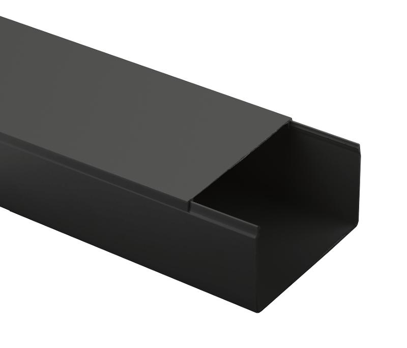 Кабель-канал ЭРА KK-B-100-60 100x60 черный 8м | Б0061528 | ЭРА — ЭРА (Энергия света)