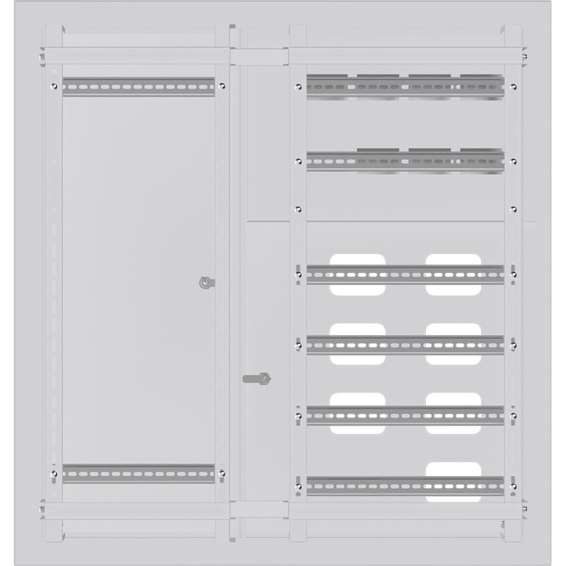 Щит этажный 7 кв. (1000х950х160) EKF Basic | mb28-v-7 | EKF — миниатюра 2