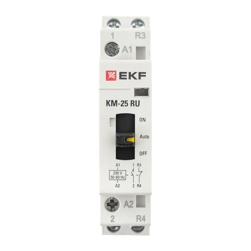 Контактор модульный КМ РУ 25А 1NO+1NC (1 мод.) EKF PROxima | km-1m-25-11 | EKF — миниатюра 13