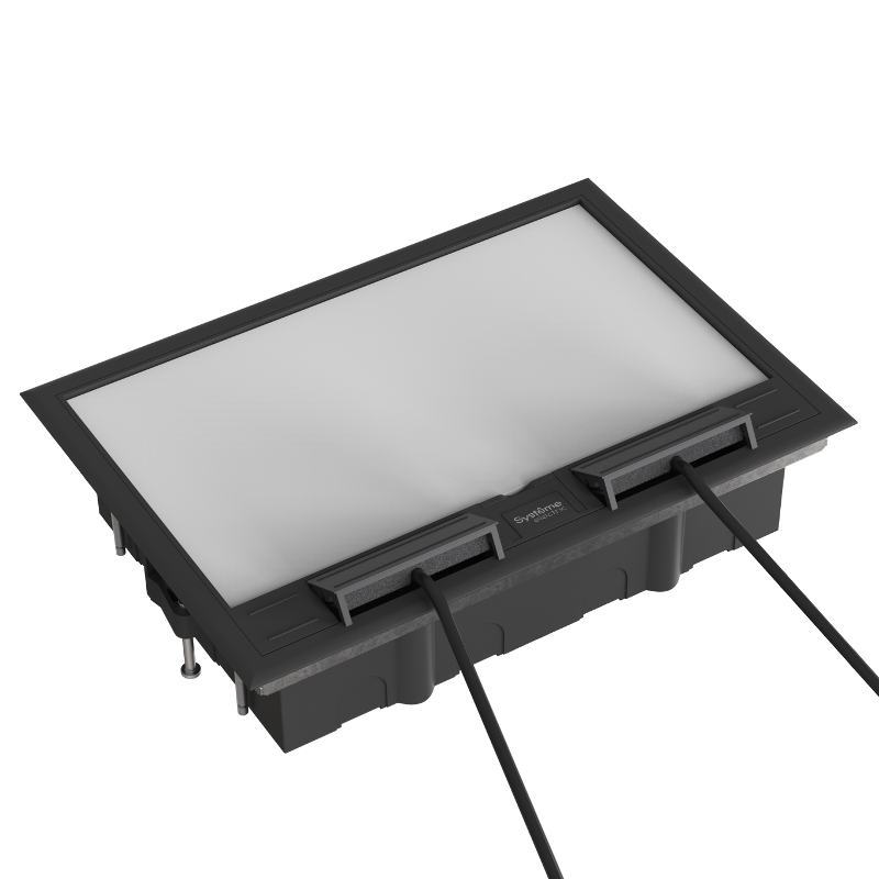 MultiDesk Люк на 16 модулей IP40 для фальшпола с монтажной коробкой, тип MDK10 | MDK10116 | SE — миниатюра 8