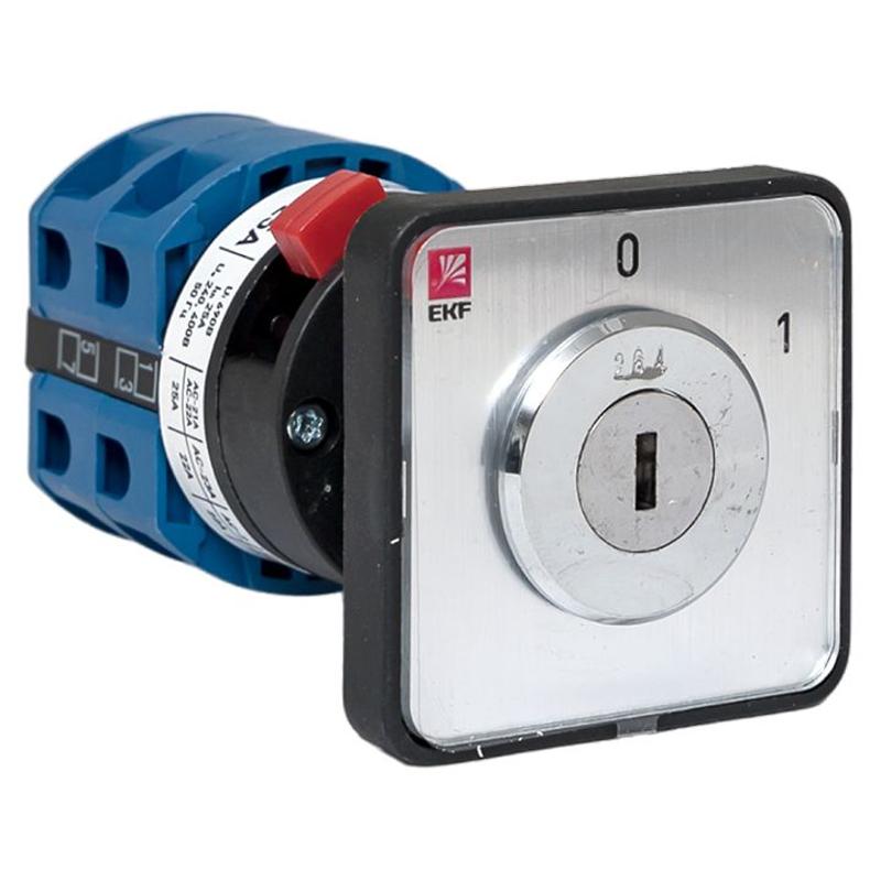ПК-1-113 25А 3P «0-1» с ключом  |  pk-1-113-25 |  EKF  — EKF