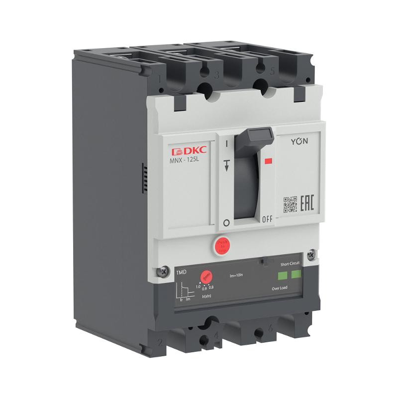 Авт. выкл. YON pro MNX125L 3P 20A 70kA при AC415V расц. TMD | MNX125L3PTMD0020 | DKC — DKC (ДКС)