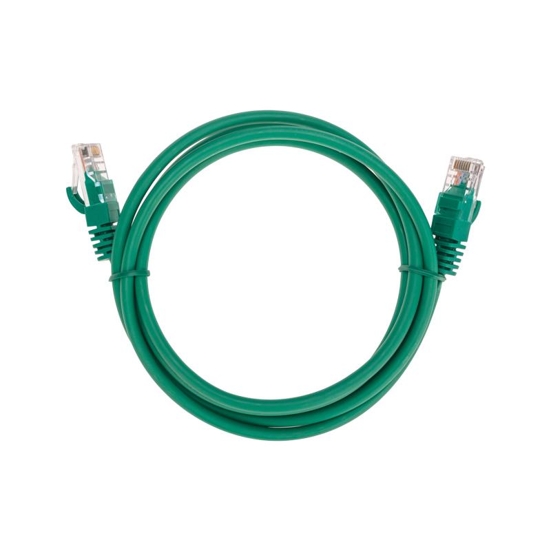 Патч-корд U/UTP, CAT 5e, RJ45-RJ45, 26AWG, LSZH, зеленый, 1,5м REXANT | 02-0106-105 | REXANT — фото 1 | Sento