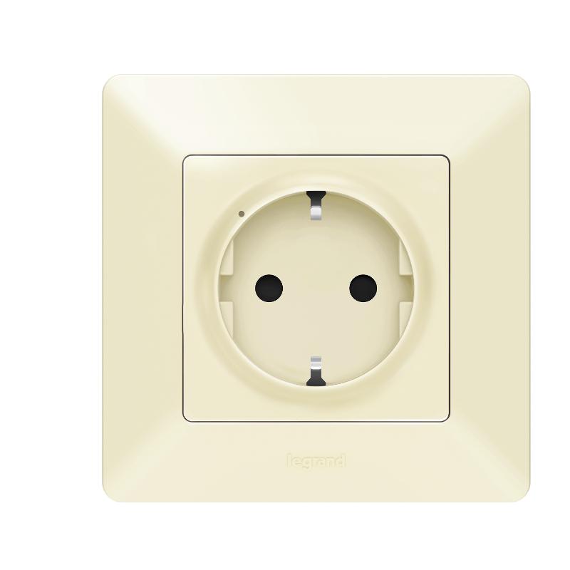 Розетка умная с/з Valena Life 16А 230В сл. кость Netatmo — миниатюра 5
