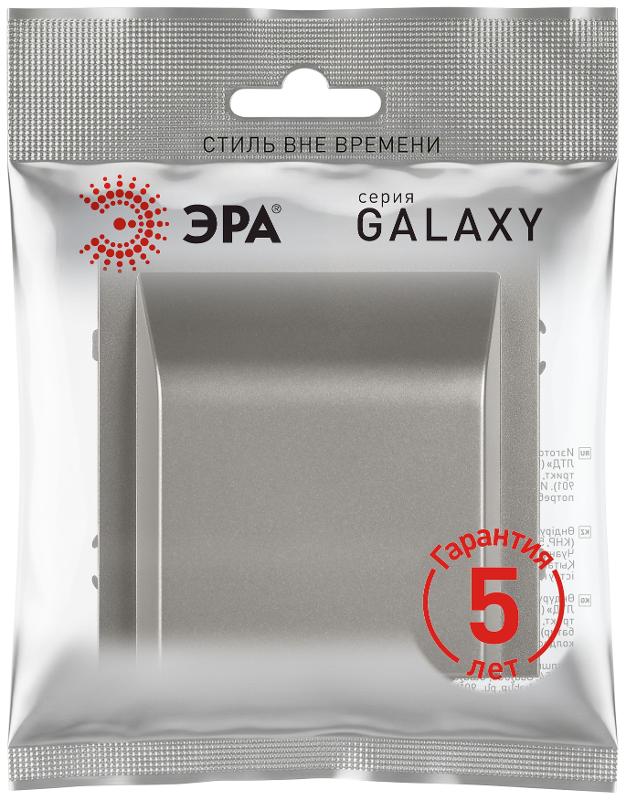 Вывод кабеля Galaxy 15-6001-07 титан | Б0070900 | ЭРА — миниатюра 2