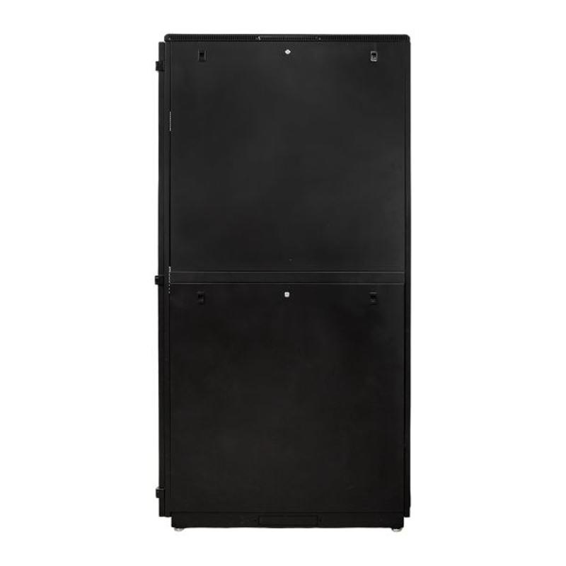 Шкаф напольный 19" TERACOM PRO 42U600х1000 мм двери перфорированная сзамком-ручкой и перфорированная чёрный | TRP-NTC-4261-65B | EKF — миниатюра 6
