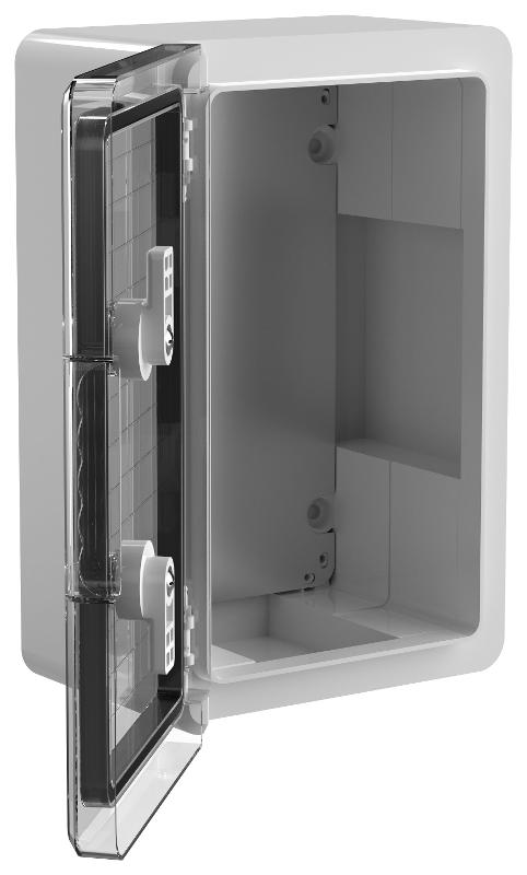 Корпус пластиковый ЩМПп 300х200х130 IP65 с прозрачной дверью УХЛ1 | MKP92-N-302013-65 | IEK — миниатюра 2