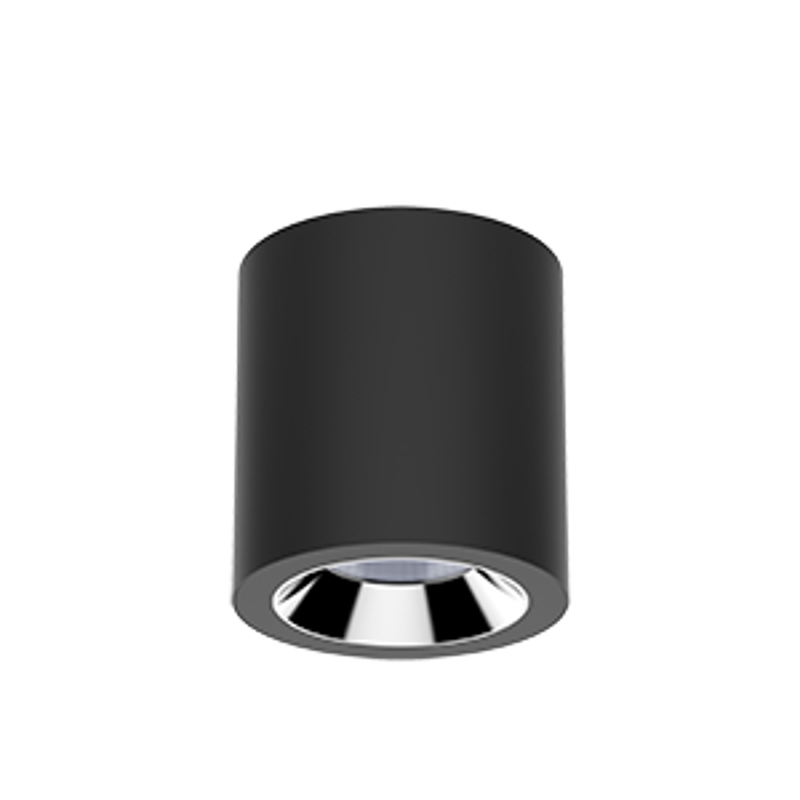 Светильник светодиодный DL-02 Tube накладной 160*150 32W 4000K 35° RAL9005 черный муар | V1-R0-T0113-20000-2003240 | VARTON — фото 1 | Sento