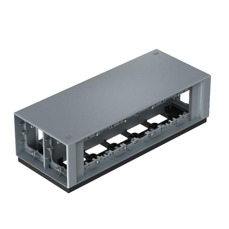 Напольный бокс Telitank 375x154x109 мм (полиамид,серый) (T12L 00C 7011) | 7408096 | OBO Bettermann — OBO Bettermann