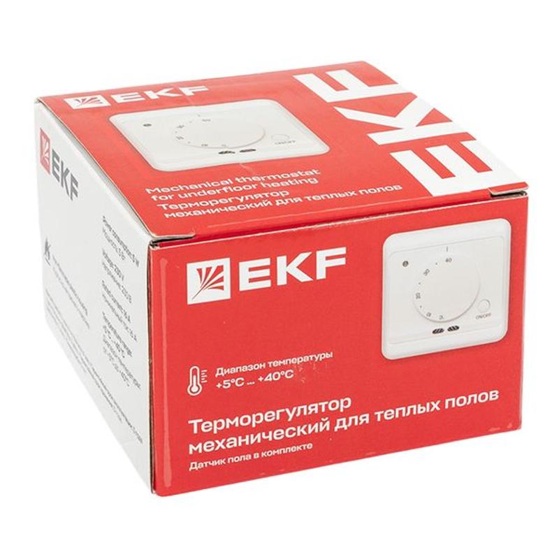 Термостат для теплых полов механический 16 A 230В EKF | mtt-3 | EKF — миниатюра 11