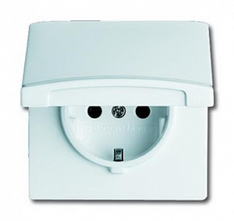 Розетка SCHUKO, 20 EUGK-32-101, с крышкой, Allwetter44, IP44, сл. кость, уплотн. кольцо в комплекте, 16А, 250В. | 2064-0-0287  | 2CKA002064A0287 | ABB — ABB