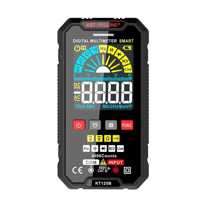 Мультиметр цифровой SMART с True RMS KT 125В PROLINE | 86325 | КВТ — КВТ