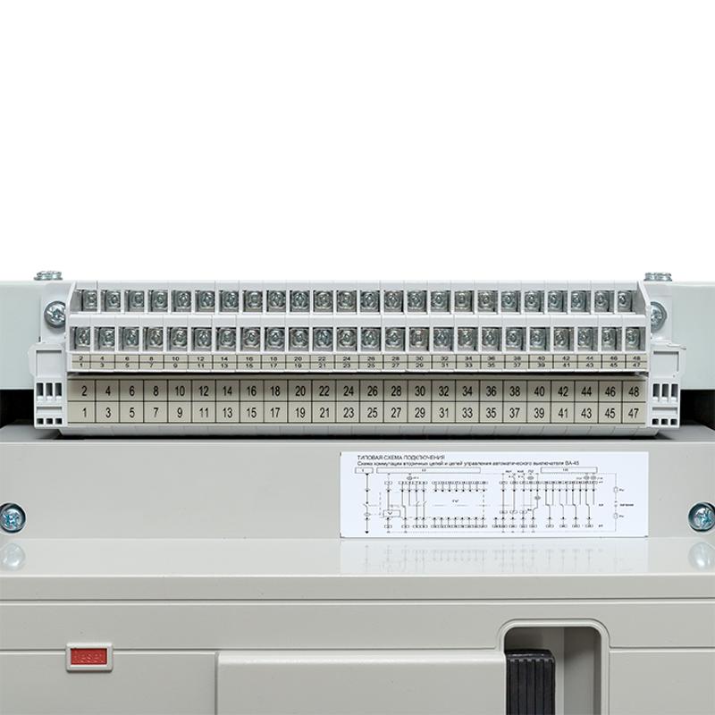 Выключатель автоматический ВА-45 5000/5000А 3P 120кА выкатной v2 | mccb45-5000-5000v-v2 | EKF — миниатюра 7
