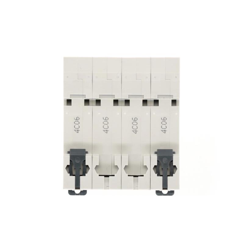 Выключатель автоматический четырёхполюсный 6A C 6kA City9 | C9F36406 |Systeme Electric — миниатюра 2