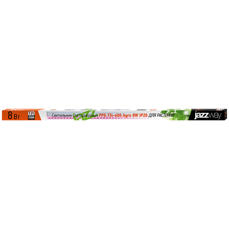 Светильник светодиодный для растений PPG T5i- 600 Agro 8w IP20 | .5025936 | Jazzway — миниатюра 2