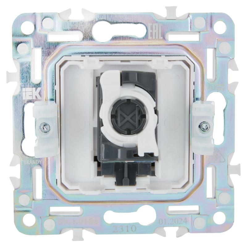 SKANDY Розетка компьютерная RJ45 кат.5E SK-K01Sa песочный | SK-K10-1-K98 | IEK — миниатюра 3