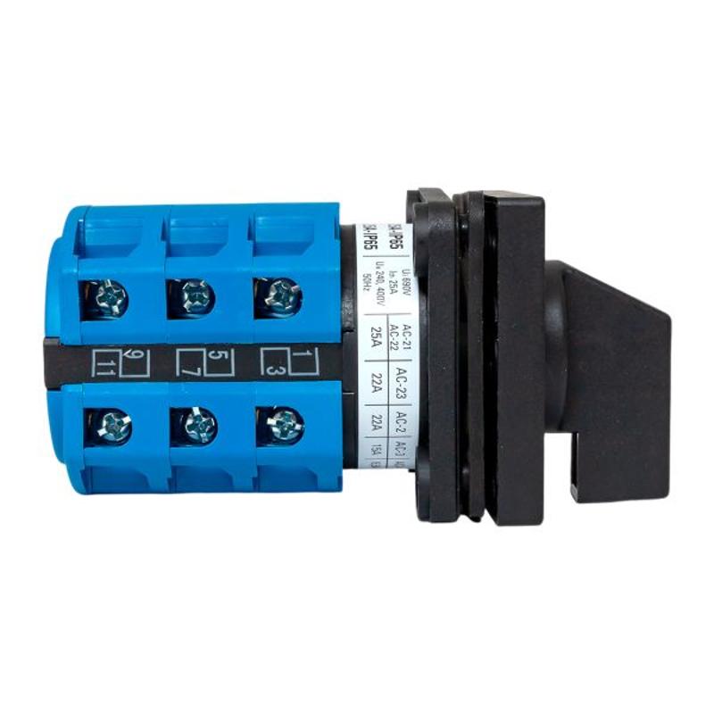Переключатель кулачковый ПК-1-23 25А 3P «1-0-2» IP65 | pk-1-23-25-65 | EKF — миниатюра 3