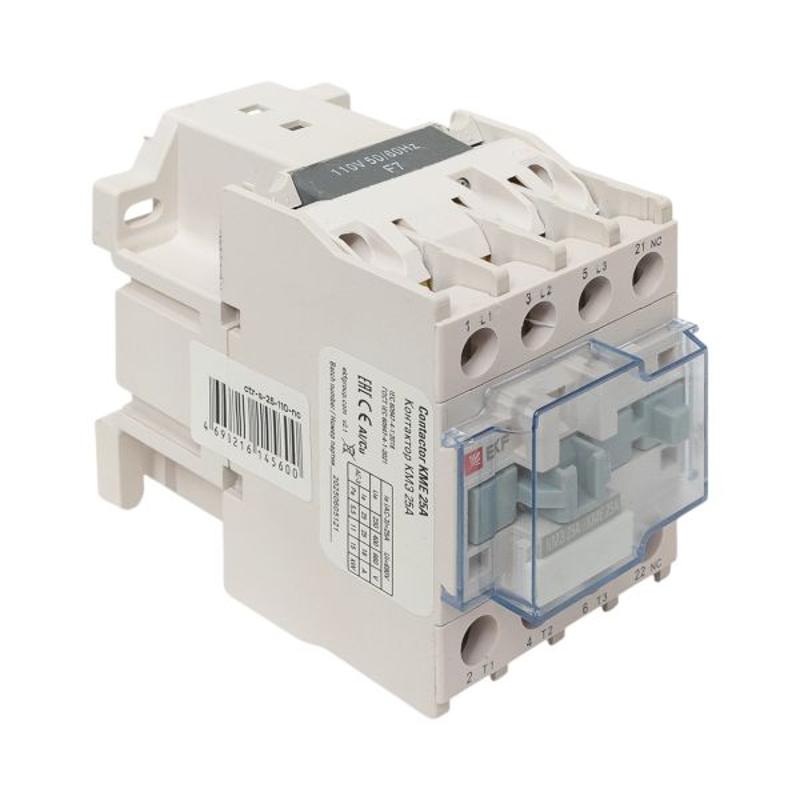 Контактор малогабаритный КМЭ 25А 110В 1NO EKF | ctr-s-25-110 | EKF — миниатюра 23