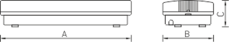 Указатель аварийный светодиодный SIRAH 2023-3 LED  3Вт 3ч постоянный накладной IP20 | 4502003410 | Световые Технологии — миниатюра 2