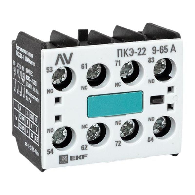Приставка контактная ПКЭ-22 9-70А AVERES | ctr-ax-22-f-9-70-av | EKF — EKF