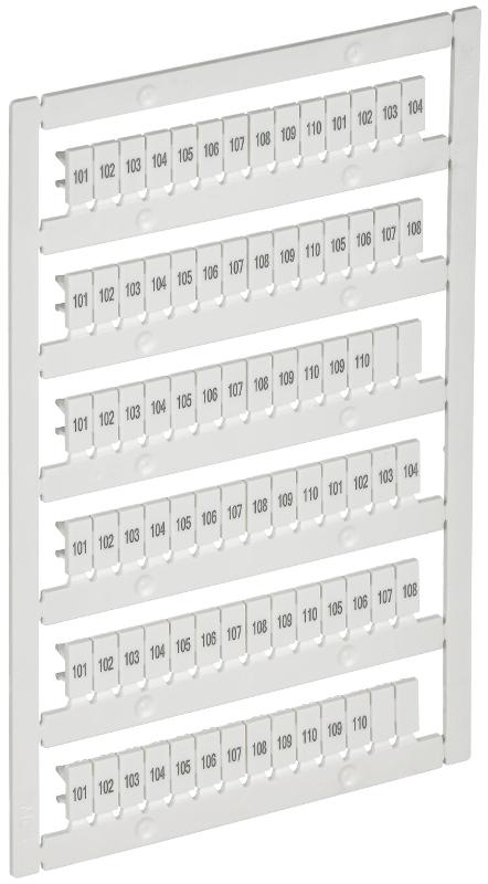 ARMAFIX Маркер для CTS/CP 2,5мм2 с символами "101-110"  | AF-CT10D-M-D25-11 | IEK (ИЭК) — IEK (ИЭК)