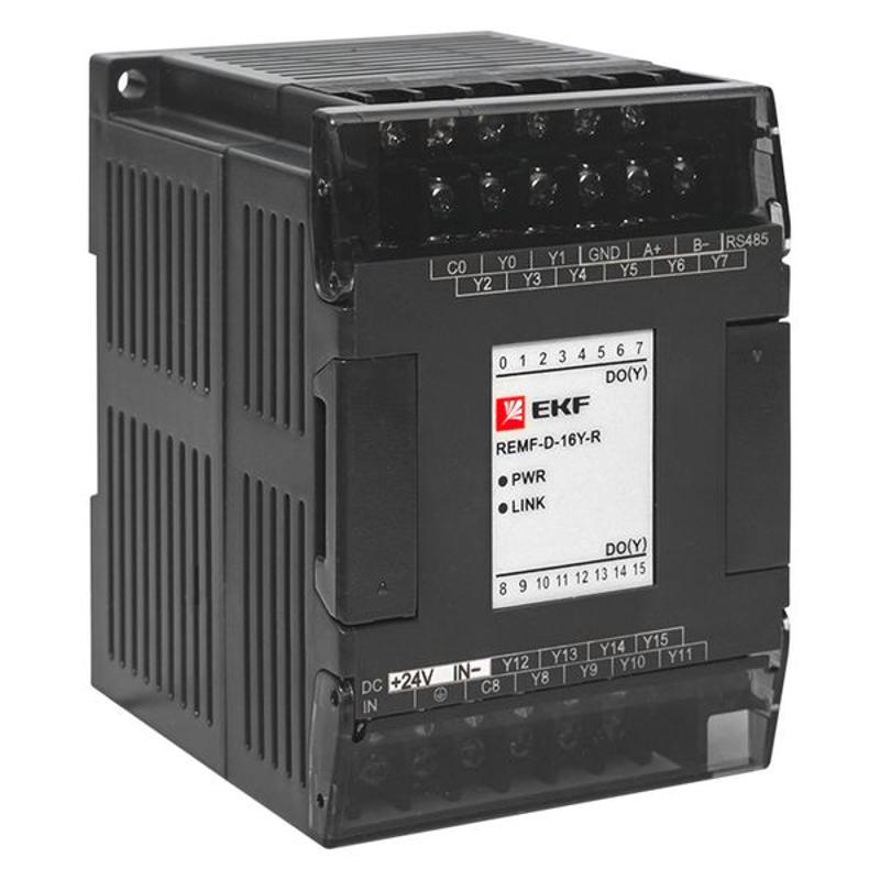 Модуль дискретного вывода REMF 16 PRO-Logic | REMF-D-16Y-R | EKF — EKF