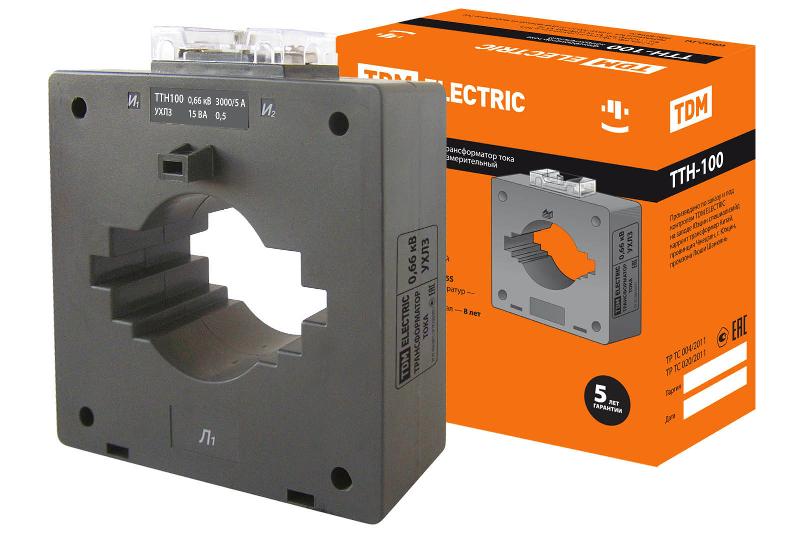 Трансформатор тока ТТН 100/3000/5-15VA/0,5-Р | SQ1101-1144 | TDM — TDM ELECTRIC