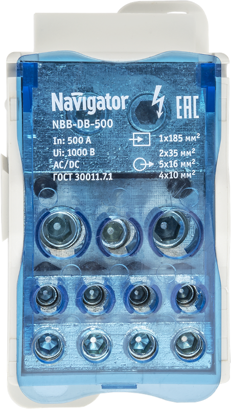 Блок распределительный 61 083 NBB-DB-500 (1 шт/упак) |61083 |Navigator — Navigator