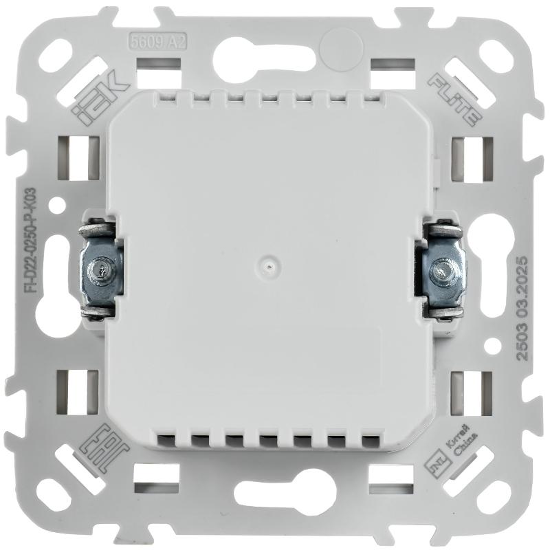 FLITE Светорегулятор проходной LED (для светодиодных ламп и КЛЛ) 250Вт СС16-5-1-ФлС серый | FI-D22-0250-P-K03 | IEK — миниатюра 3