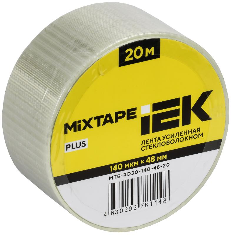 MIXTAPE PLUS Лента усилен. стекловолок. 140мкм 48х20м  | MT5-RD30-140-48-20 | ИЭК — IEK (ИЭК)