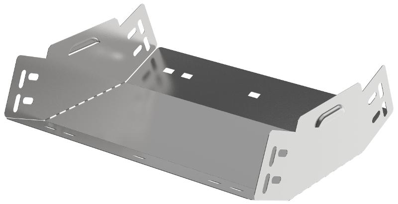ESCA 3 Поворот верт. внутр. 45град 80х300-0,6 | ES3-PN-45-080-300-06 | IEK — миниатюра 1