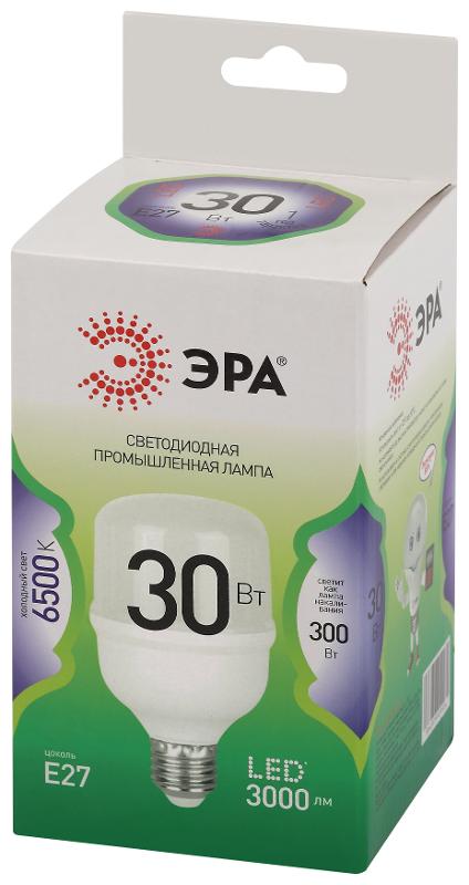 Лампа светодиодная GREEN LINE LED POWER T70-30W-865-E27 GL Е27 30 Вт колокол холодный свет | Б0067061 | ЭРА — миниатюра 5