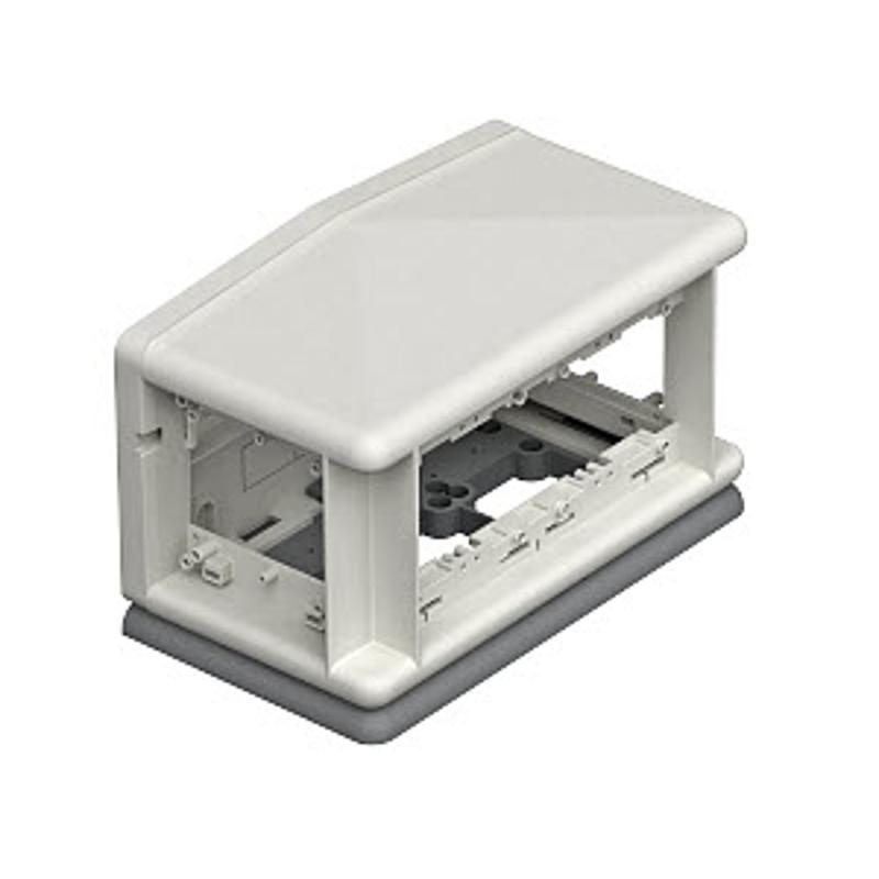 Напольный бокс Telitank 225x125x125 мм (полиамид,черный) (T4L00C 9011) | 7408300 | OBO Bettermann — миниатюра 2