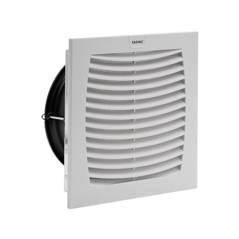 Вентилятор с фильтром ЭМС 200 м3/ч, 115&230В AC, 204х204 мм, IP54 | R5MCV20231 | DKC — миниатюра 1