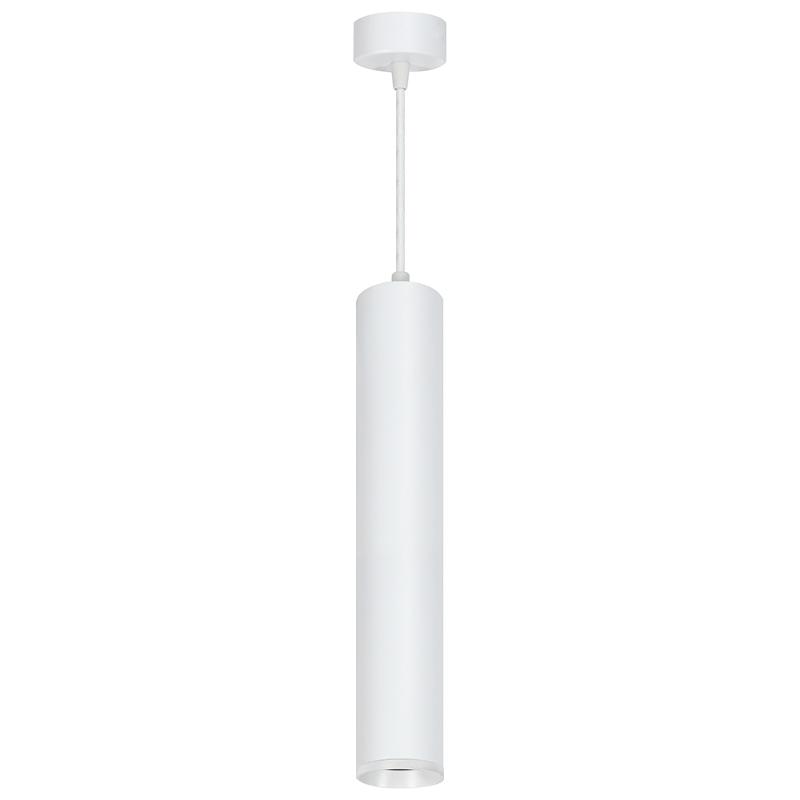 Светильник потолочный на подвесе MR16 35W 230V, белый D55*H280 ML1768 | 48087 | FERON — Feron