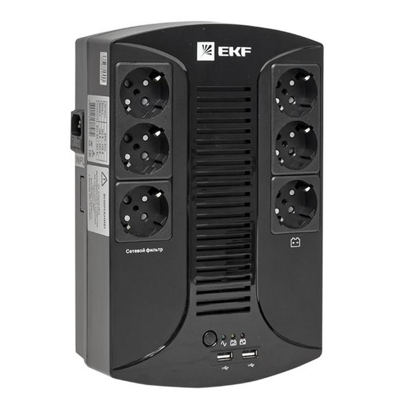 Источник Бесперебойного Питания Линейно-интерактивный E-Power Home 800 ВА PROxima | SSW-800 | EKF — EKF