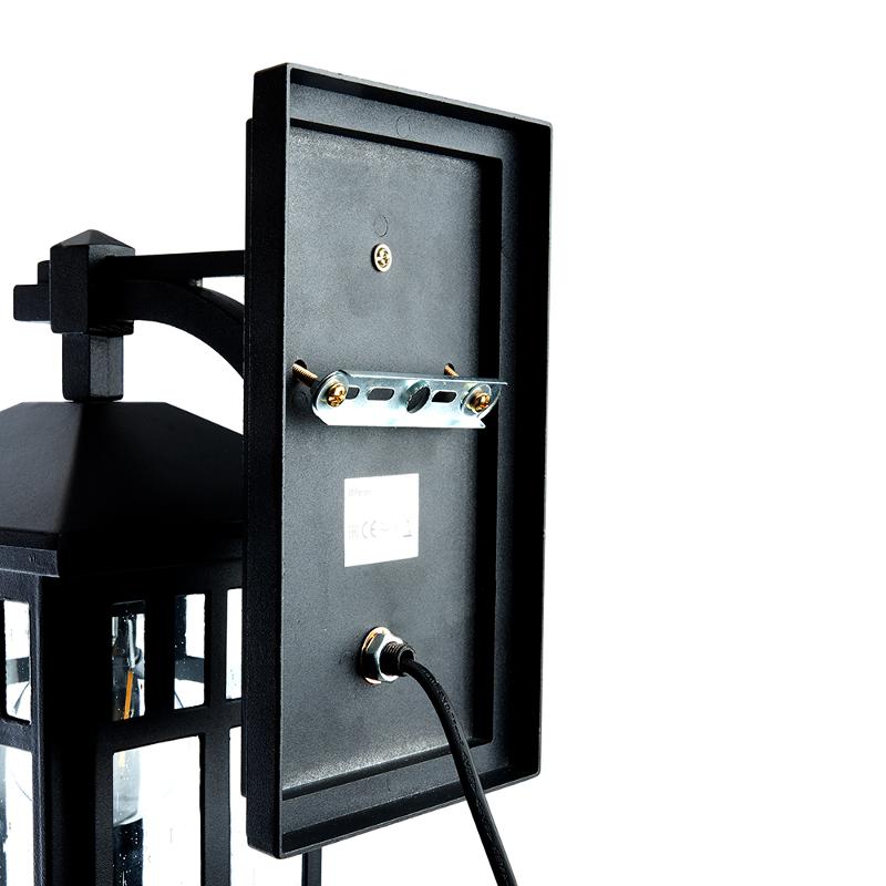 Светильник садово-парковый, 60W 230V IP44 черный, PL671 | 11689 | FERON — миниатюра 6