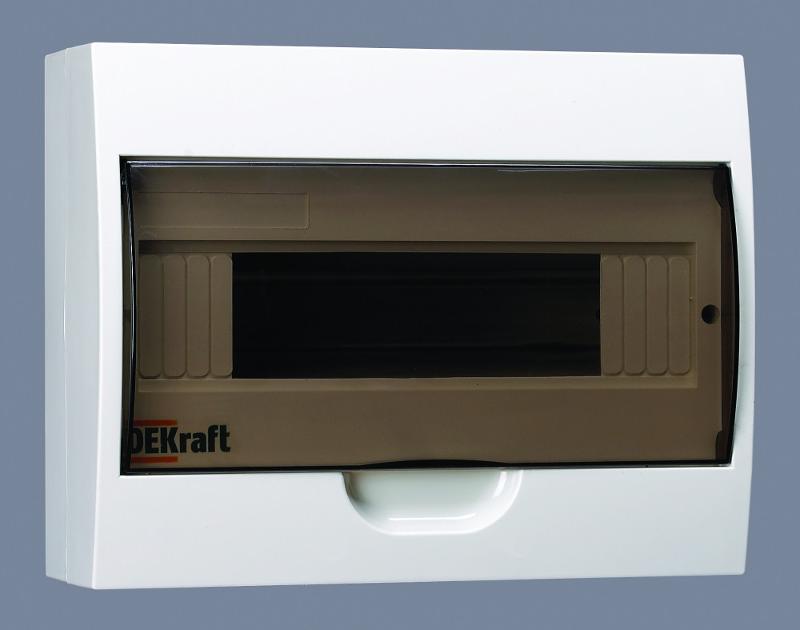Корпус пластиковый навесной 12 модулей, IP41, ЩРН-П-12 | 31011DEK | DEKraft — DEKraft