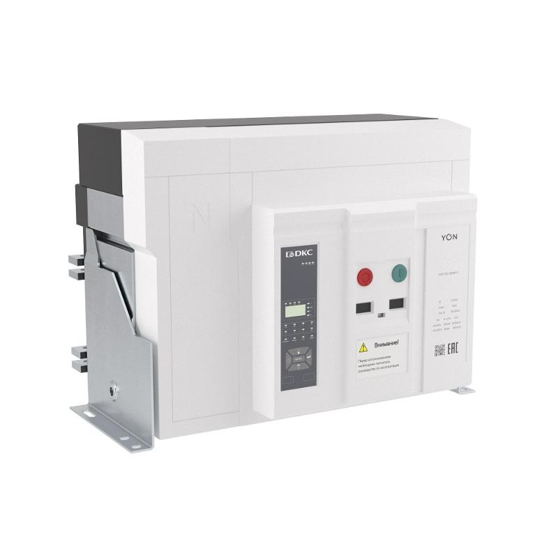 Воздушный автоматич. выкл. YON pro ANX40X 4P 4000 А 100 кА, тип. M, расц. ETA, стацион., гор. подкл., упр. 220 В AC | ANX40XM4FH522200K | DKC — миниатюра 1