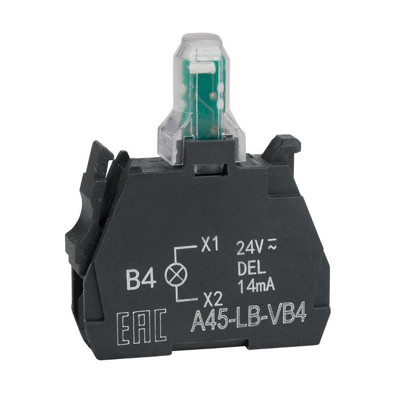 Световой блок OptiSignal D22 A45-LB-VB4 красный 24VACDC ZBVB4 |332203| КЭАЗ — КЭАЗ (Курский электроаппаратный завод)