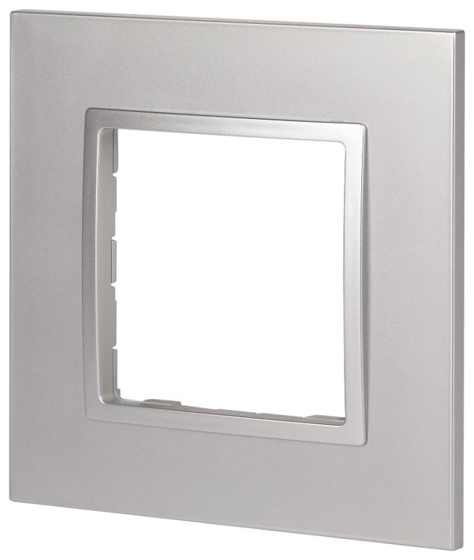 Рамка для розеток и выключателей Elegance 14-5011-03 Classic, на 1 пост, алюминий | Б0060573 | ЭРА — миниатюра 4