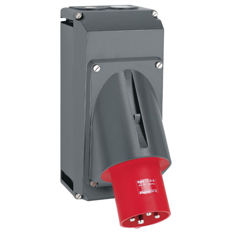Коробка накладного монтажа Hypra - IP 44 - 2К+З/3К+З/3К+Н+З - 63 А - пластик | 053879 | Legrand — Legrand