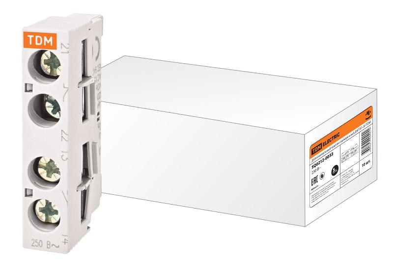 Контакт дополнительный поперечный ДКП32-20 | SQ0212-0033 | TDM — TDM ELECTRIC
