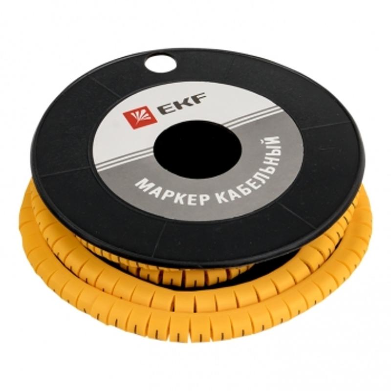 Маркер кабельный 6,0 мм2 "L" (350 шт.) (ЕС-3) PROxima | plc-KM-6-L | EKF — EKF