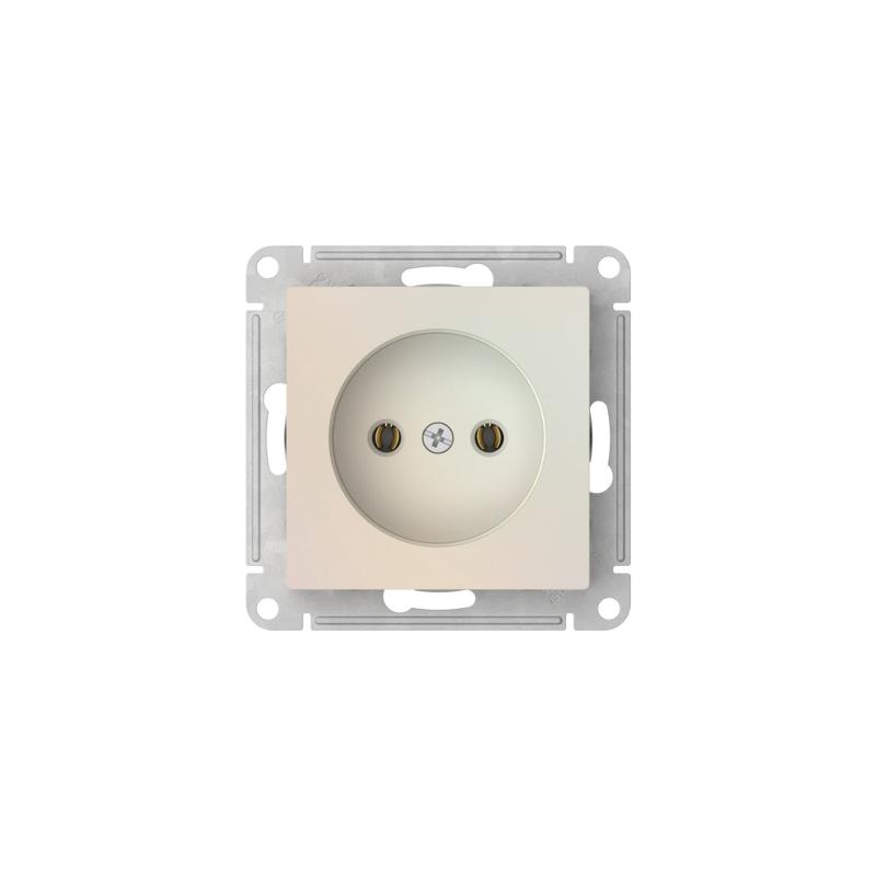 AtlasDesign Жемчуг Розетка без заземления без шторок, 16А, механизм, быстрозажимные клеммы | ATN000441S | SE — миниатюра 5