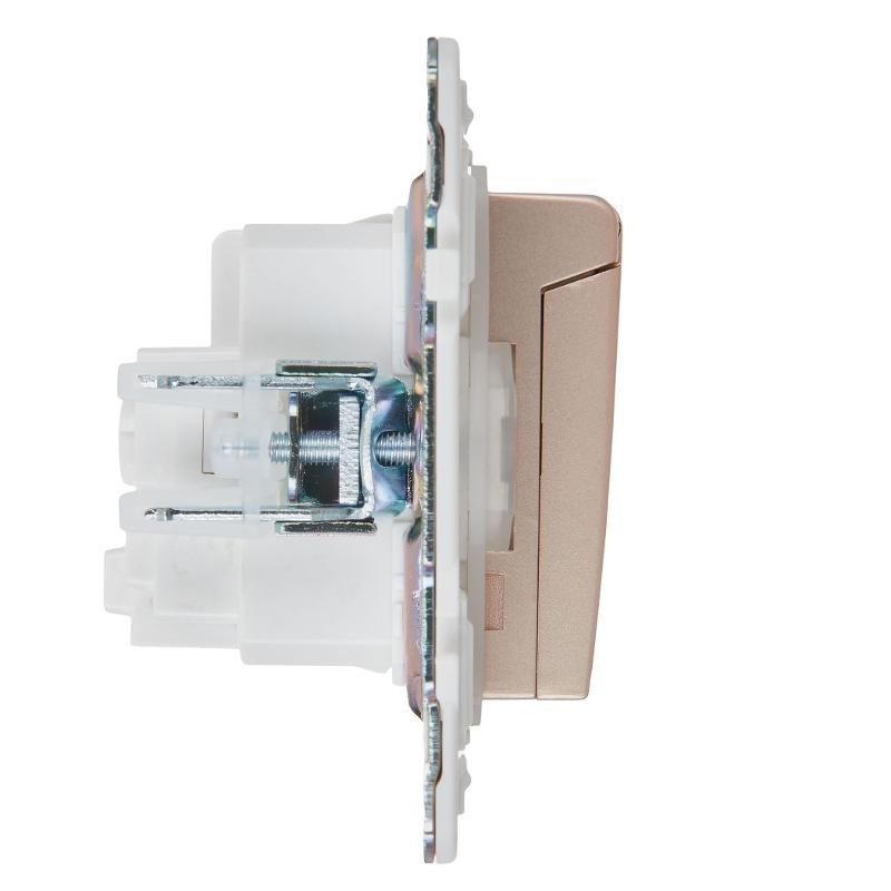 SKANDY Розетка з/к/ш кр. 16А IP44 SK-R11Sa песочный | SK-R16-16-44-K98 | IEK — миниатюра 4